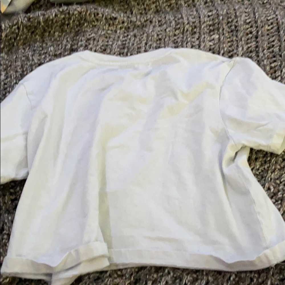 White vans crop top , blue details - Picture 5 of 5